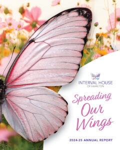 IHOH 0525 Annual Report Revised Cover of Annual Report pdf with Butterfly Wing and title 'Spreading our Wings'